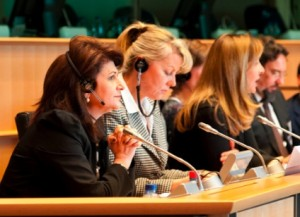 Afternoon Session at the EP: MEP Rovana Plumb